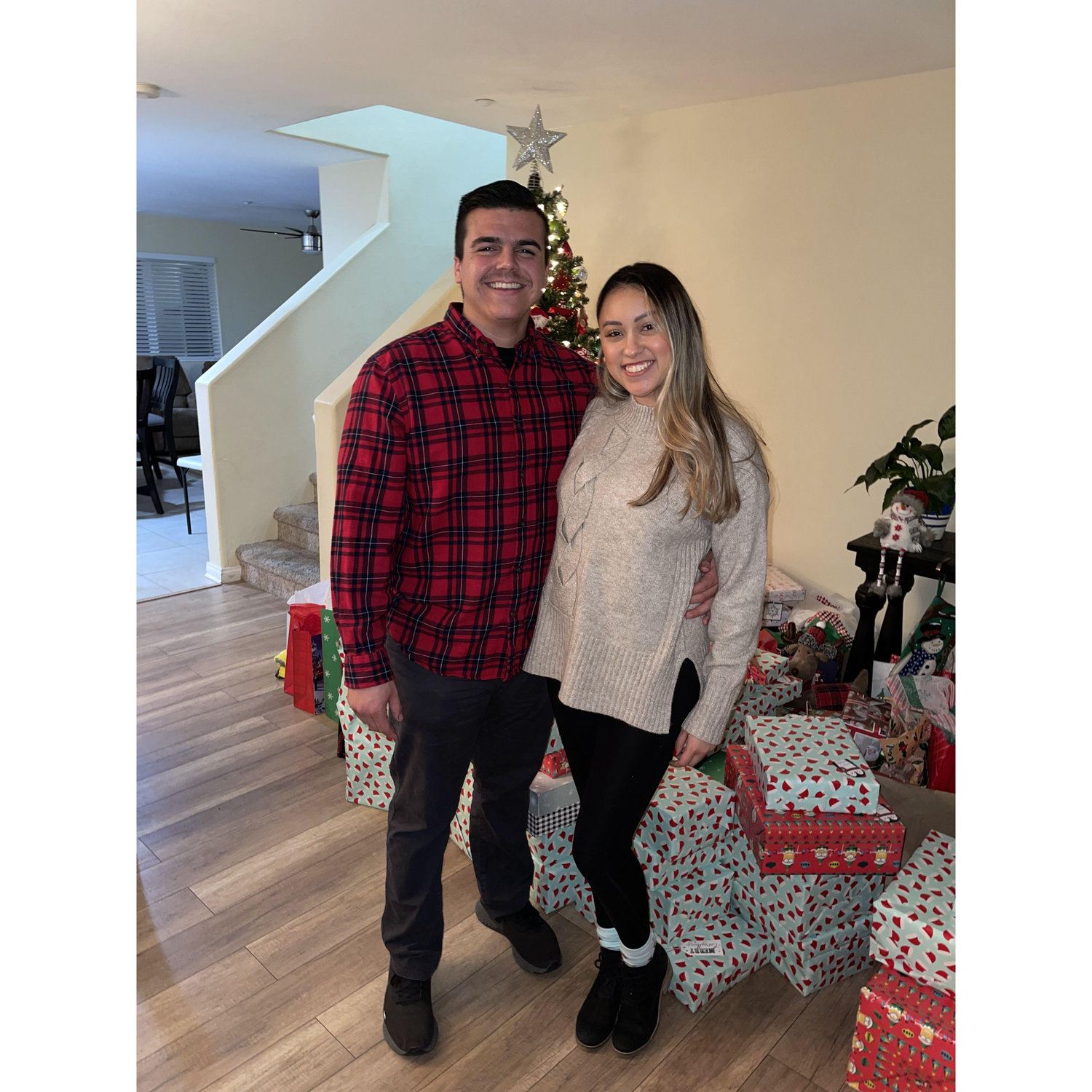 Our first Christmas spent together