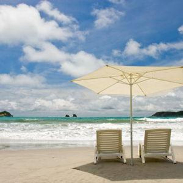 Day pass for beach front cabana