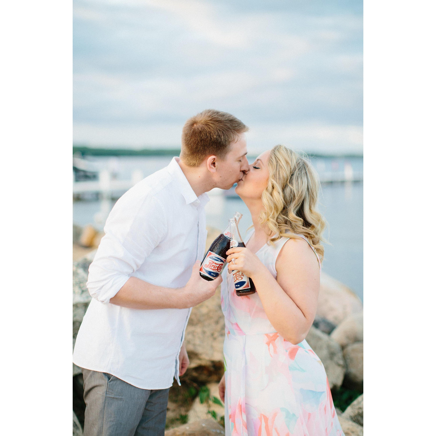 Engagement photos from the beautiful Kristina Lorraine Photography