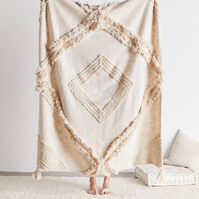 Aden Tufted Throw Blanket