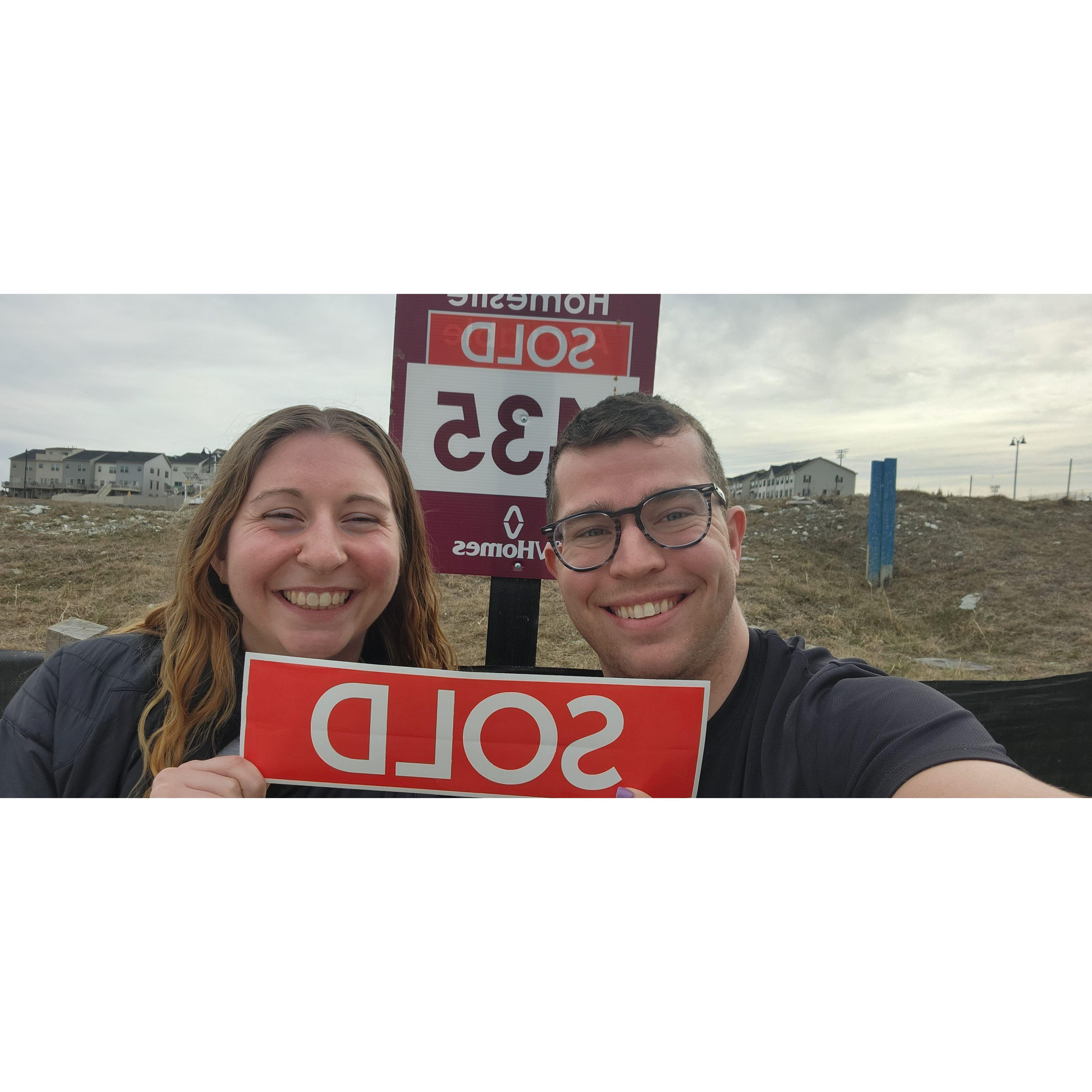 Buying our first home