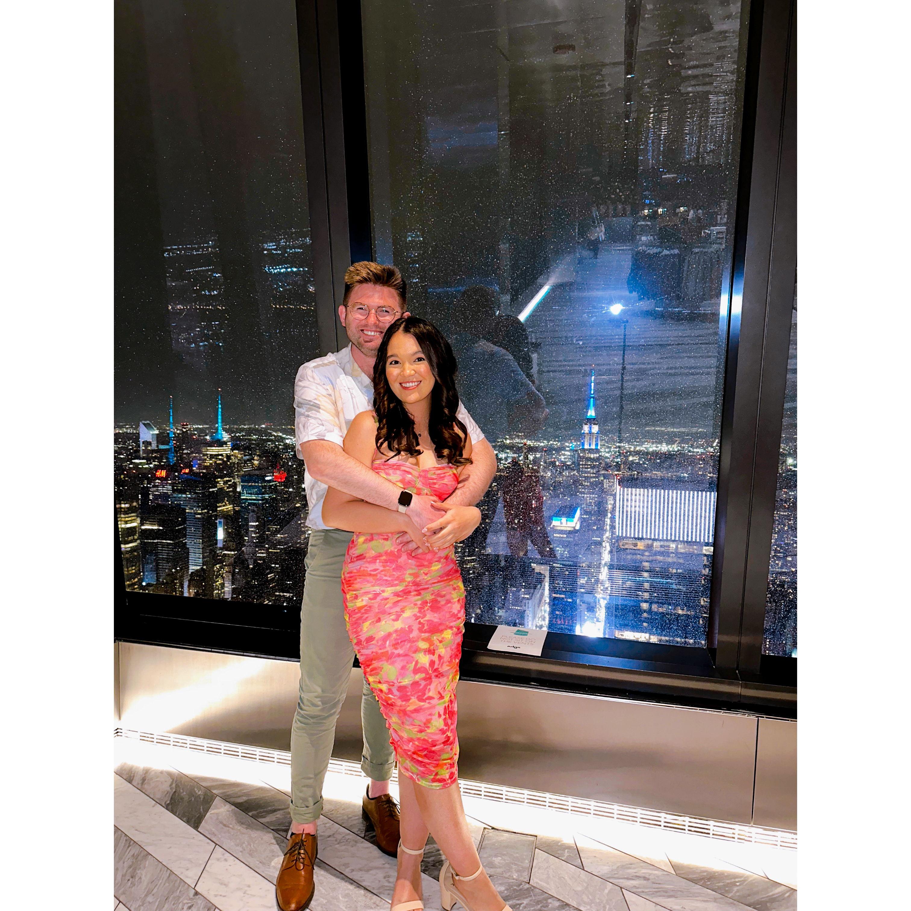 We celebrated my 26th birthday in NYC with the greatest dinner at Peak.