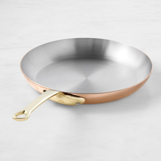 Mauviel M'250 Copper B Fry Pan, 12"