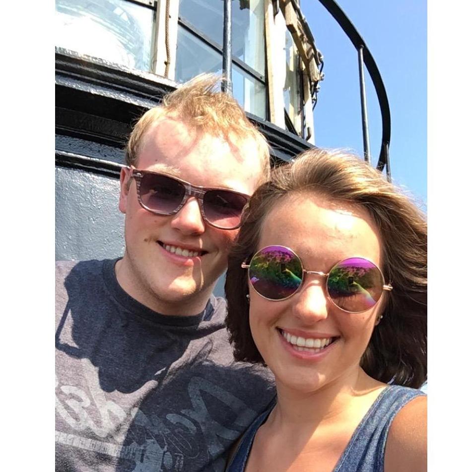 The moment we decided we were going to get married someday at the top of the Corolla Light House! 6/14/2017