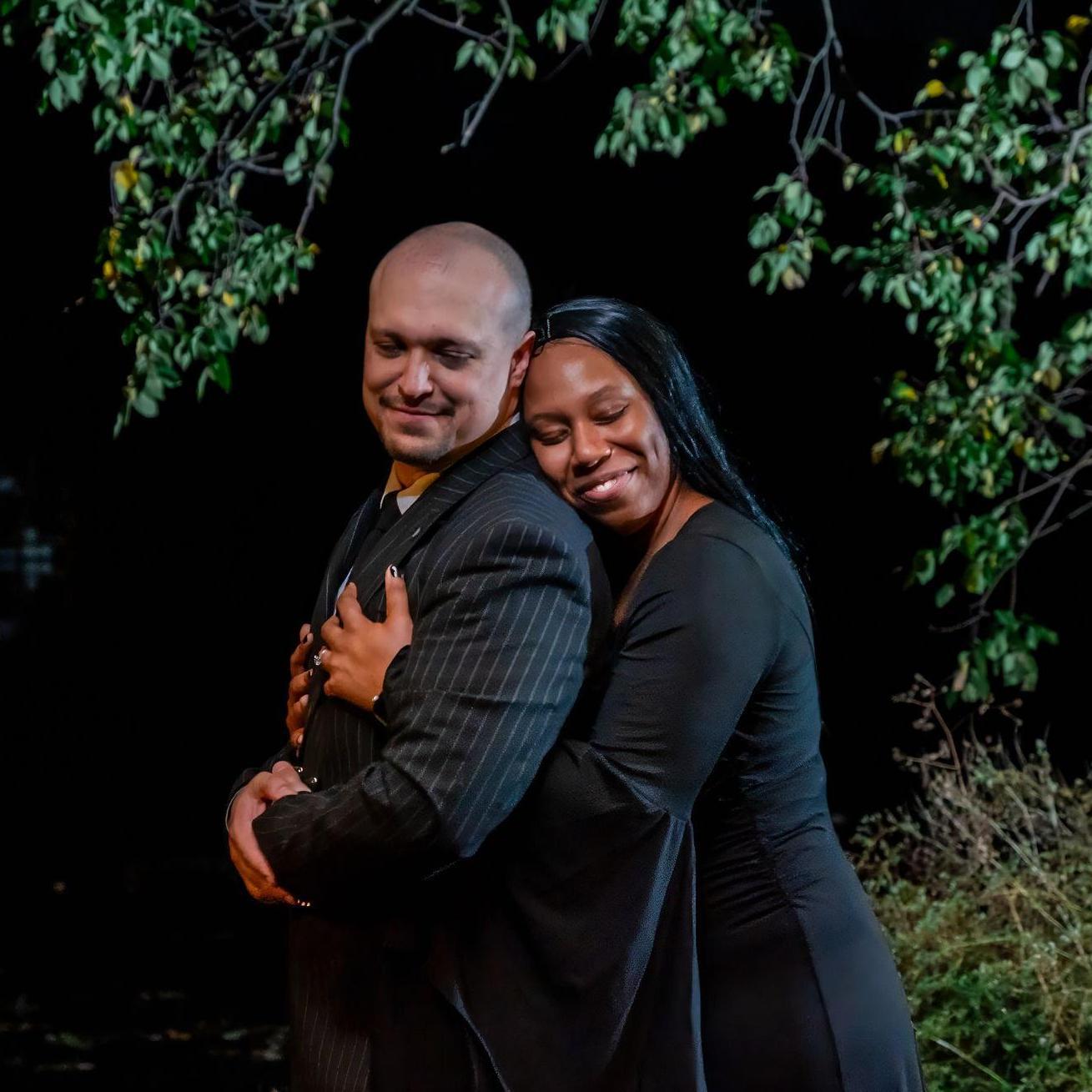 Morticia and Gomez Addams on Halloween (10.31.2024) for a very special night