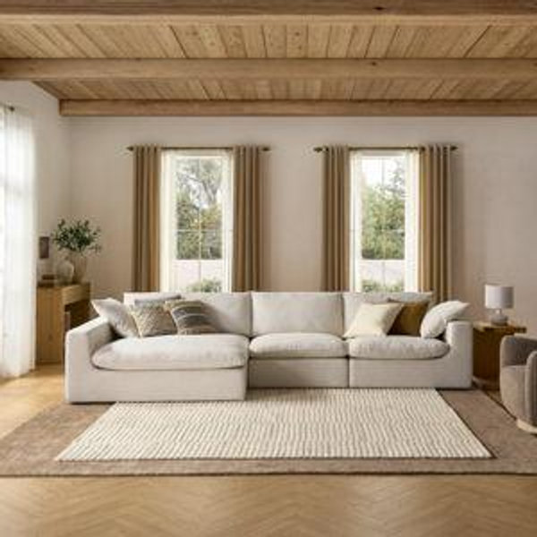 Castlery Dawson Wide Chaise Sectional Sofa