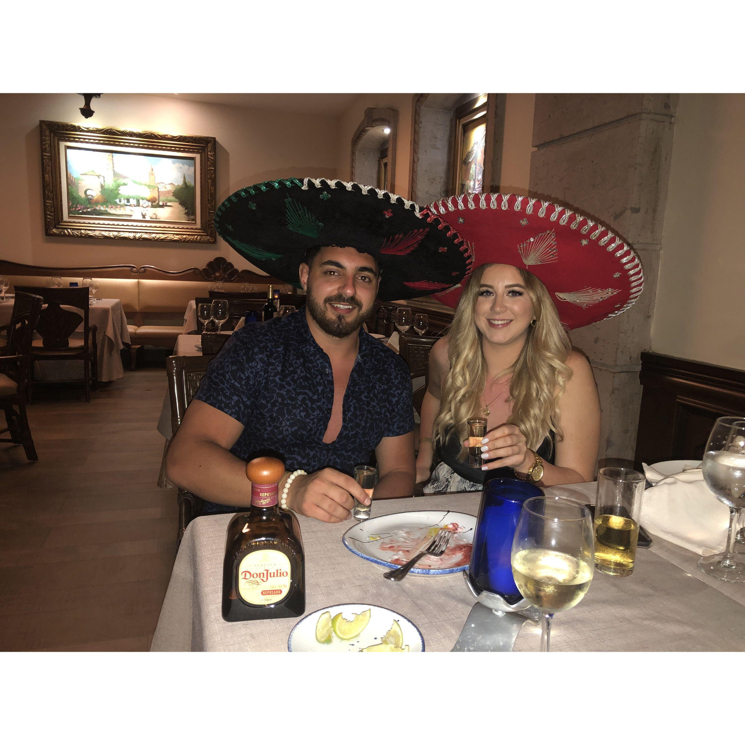 Our first trip to Mexico before Covid hit.