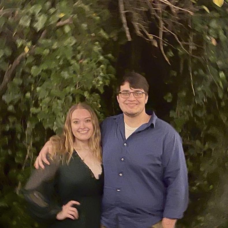 We got dressed up for friend’s wedding and talked about ours. Here we are 4 years later