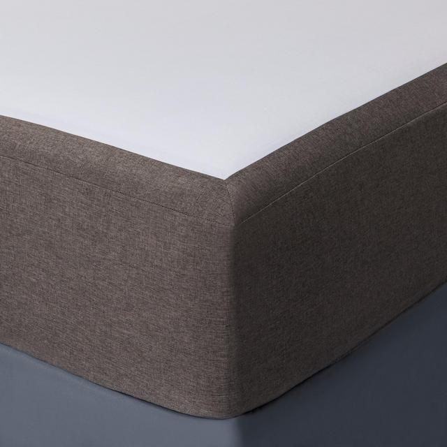 Gray Solid Box Spring Cover (King)- Project 62™