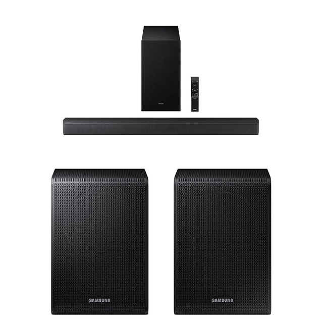 Samsung B-Series Soundbar HW-B630F 3.1 ch DTS Virtual:X Soundbar with Subwoofer (2025 Model) One Remote Control, Voice Enhance Mode 9250S Wireless Rear Speaker Kit (SWA-9250S/ZA, 2025)