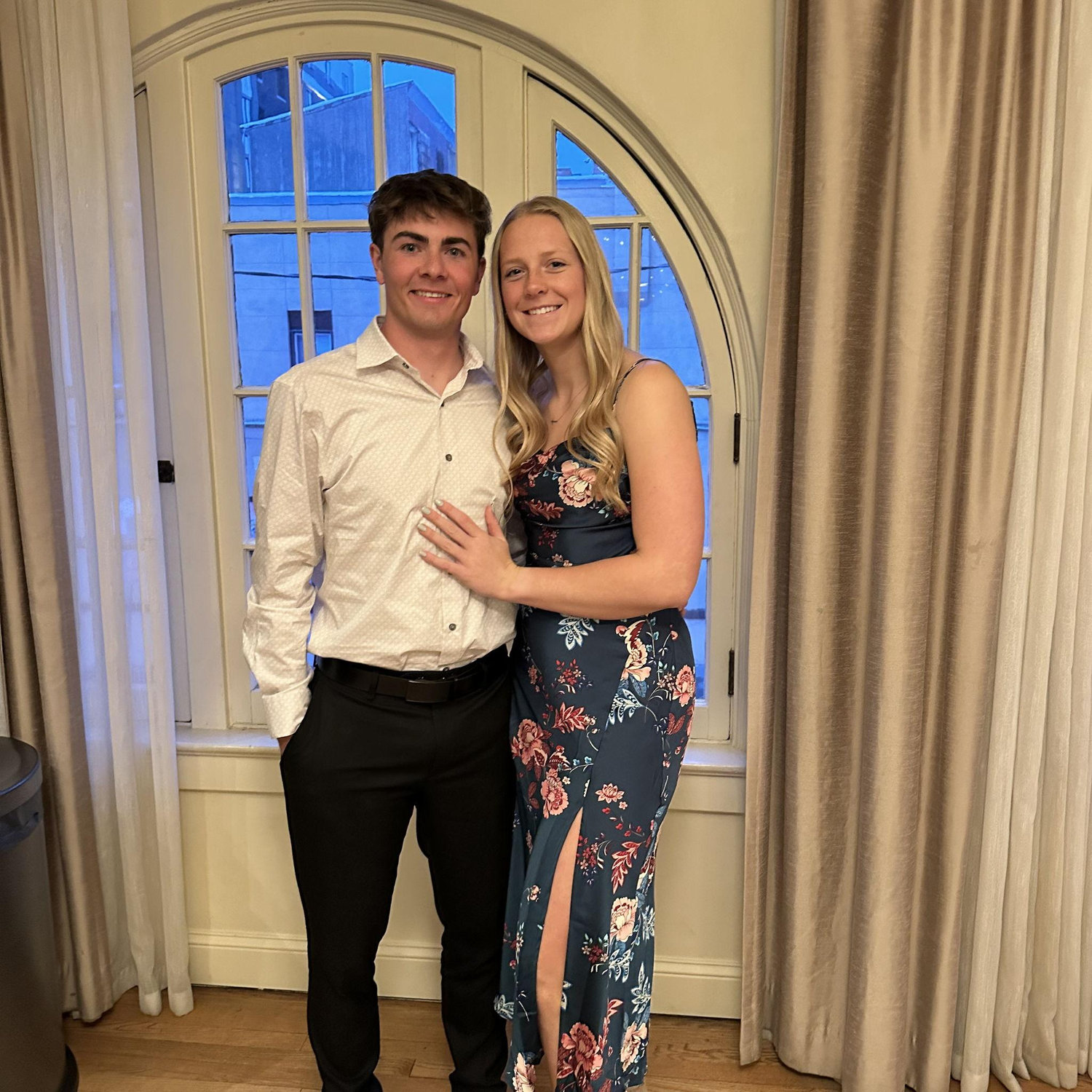 Fall wedding date.