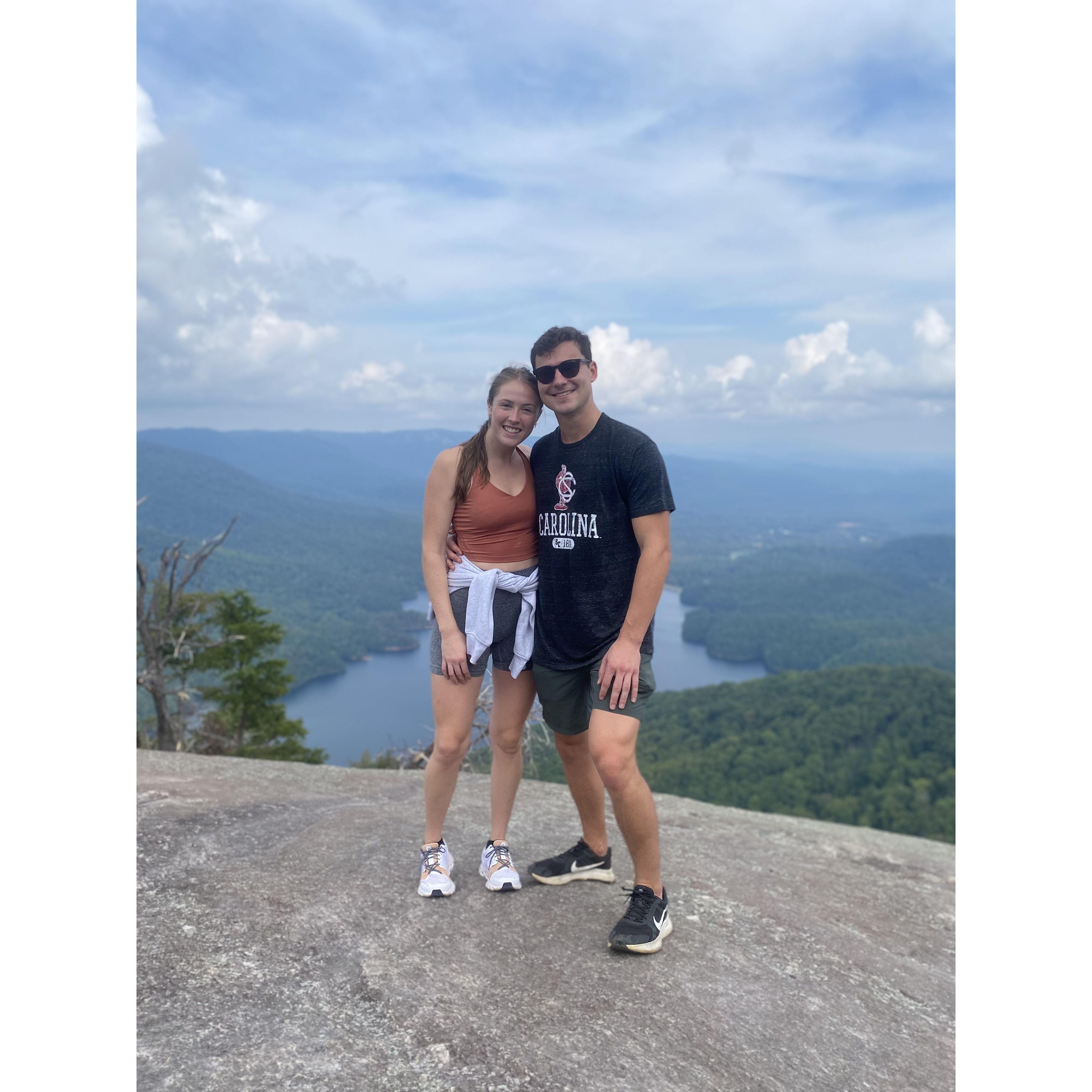 Table Rock Mountain for Emma's Birthday - October 2, 2021