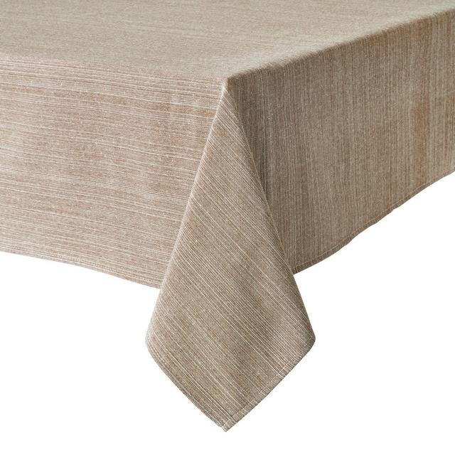 Our Table™ Textured 60-Inch x 84-Inch Oblong Tablecloth in Natural
