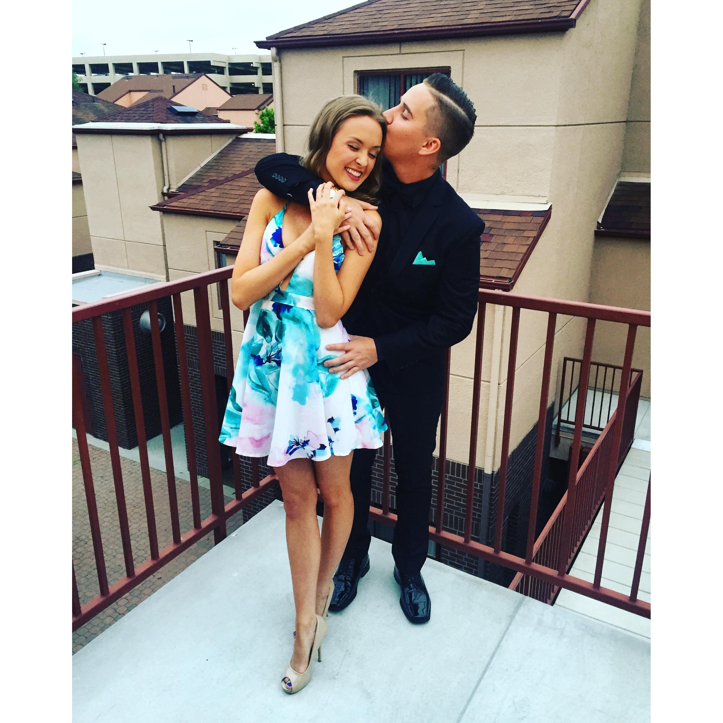 We used to love dressing up for Em's Delta Delta Delta Sorority formals