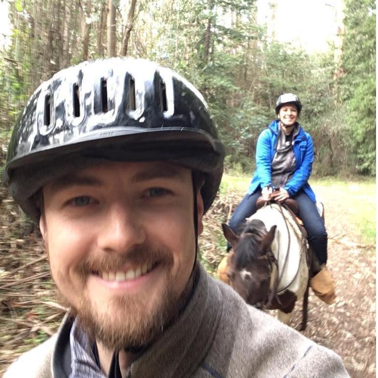 Horse Back Riding for Valentines Day 2020.