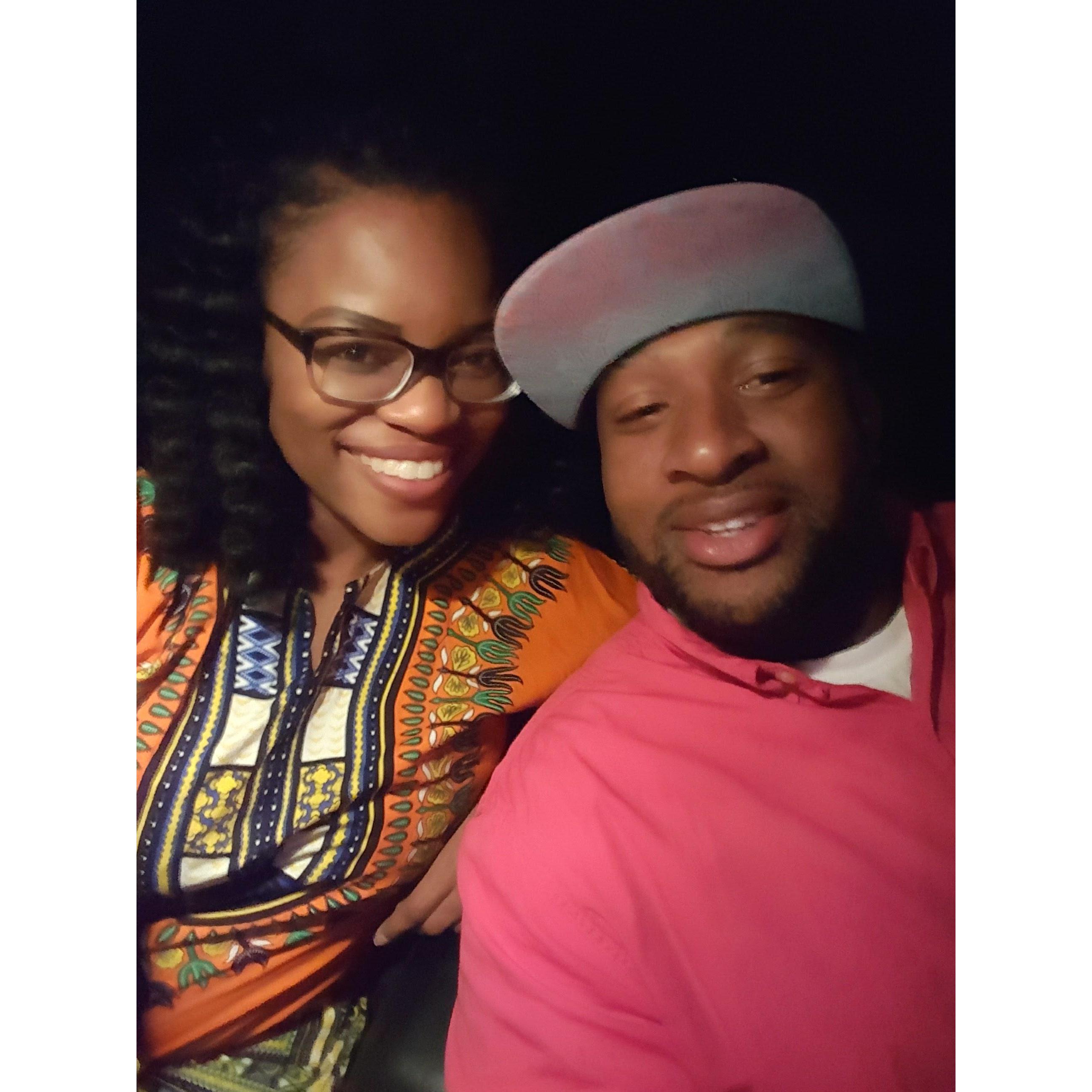 Our first pic together!