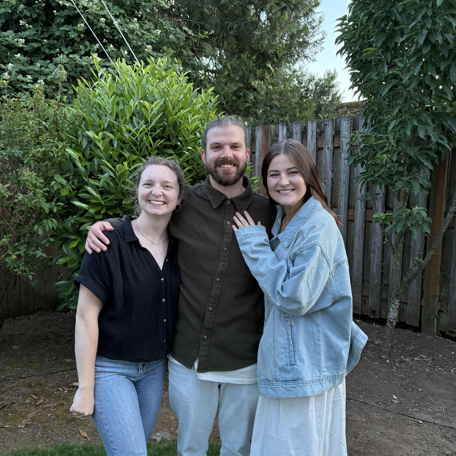 Our good friend Mackenzie at our engagement party ♡