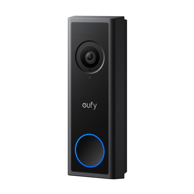 eufy Security C30 Smart Wi-Fi 2K Wireless Video Doorbell with Human and Motion Dectection and No Monthly Fees