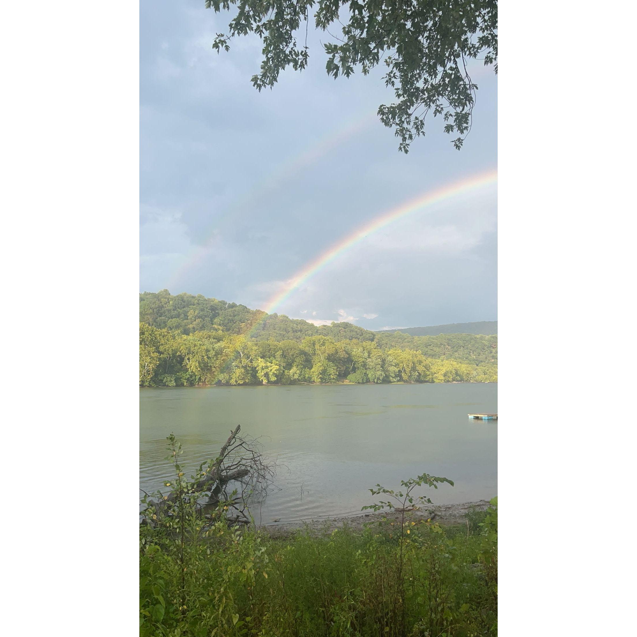 The Rainbow we saw when Zachary asked Haven to marry him