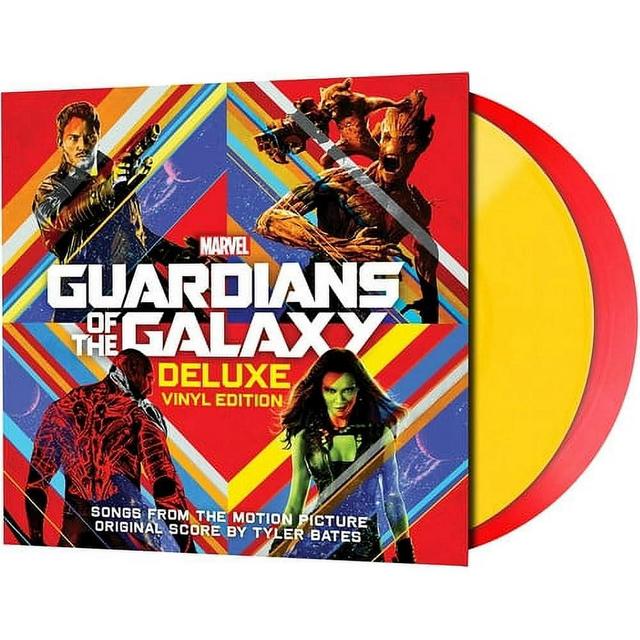 Guardians Of The Galaxy Soundtrack Deluxe Version Red and
