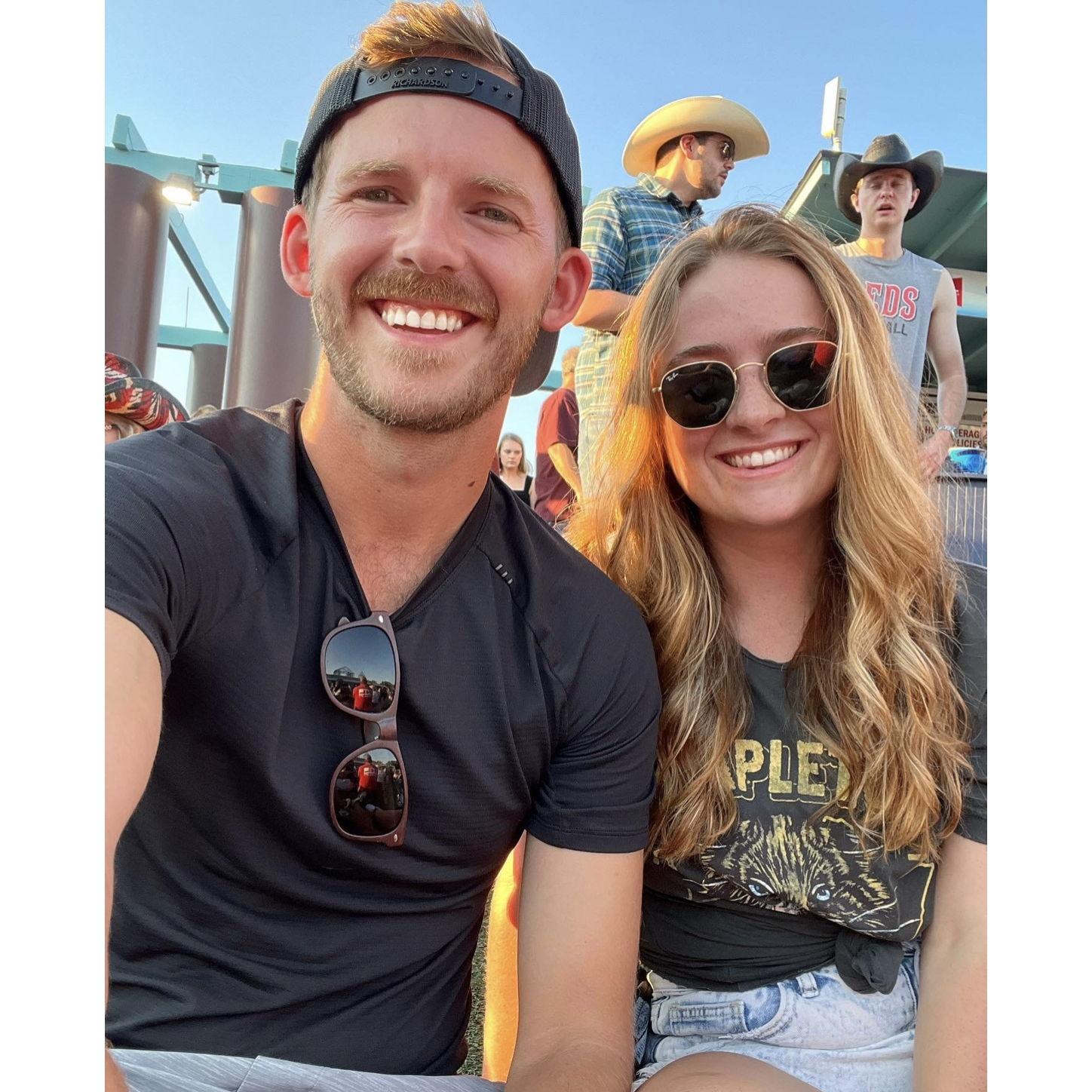 Our first concert together. Brendon loves Chris Stapelton and Jess had never heard him before but has loved his music sense