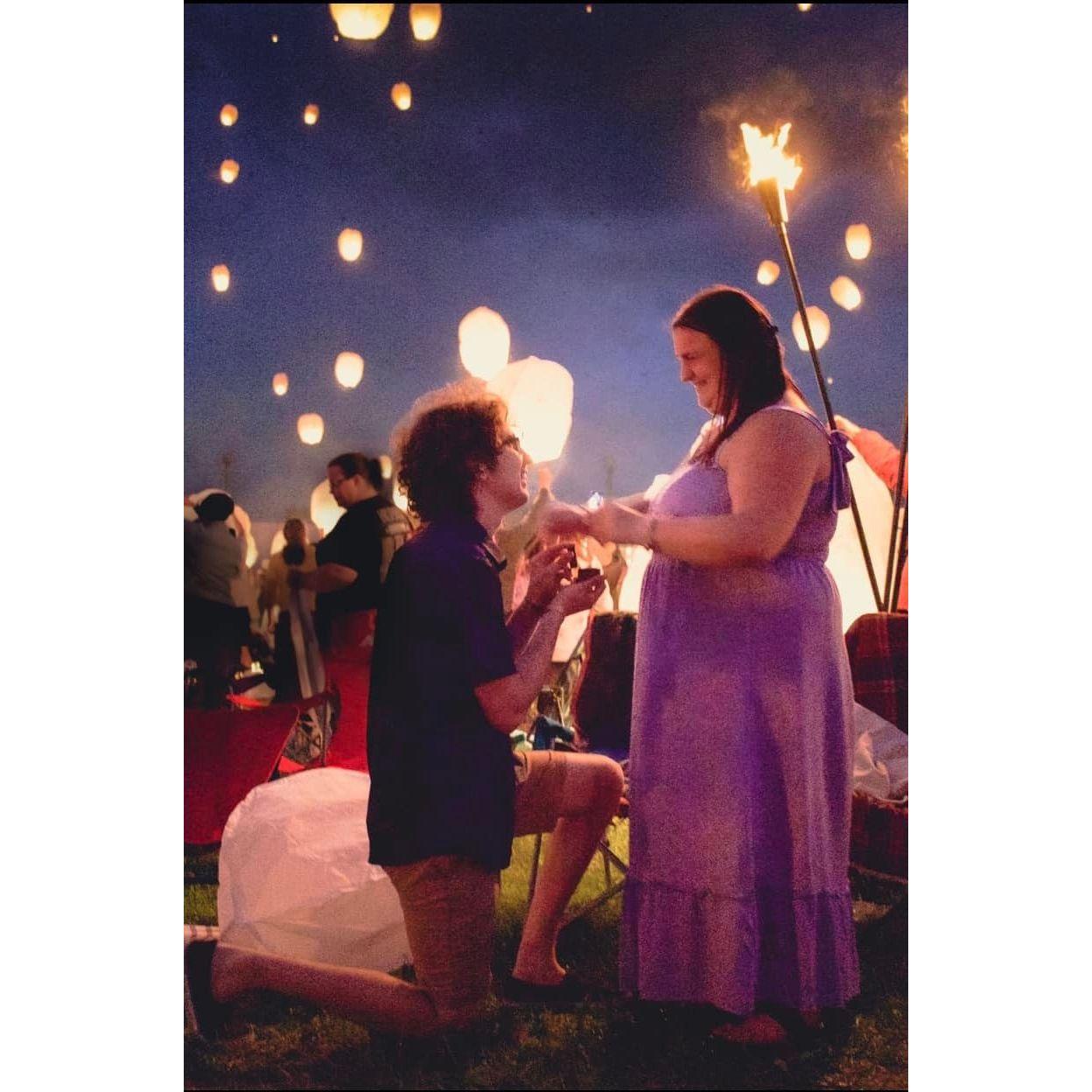 Nick Proposing!
June 2022