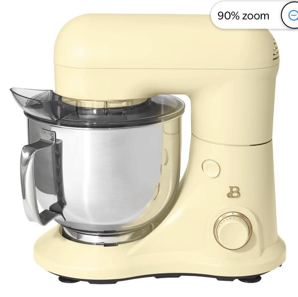 Beautiful 5.3 Qt Stand Mixer, Lightweight & Powerful with Tilt-Head, Buttercream
