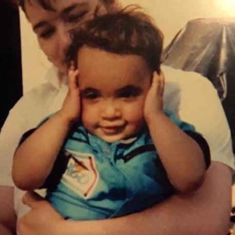 Baby Anthony and mom