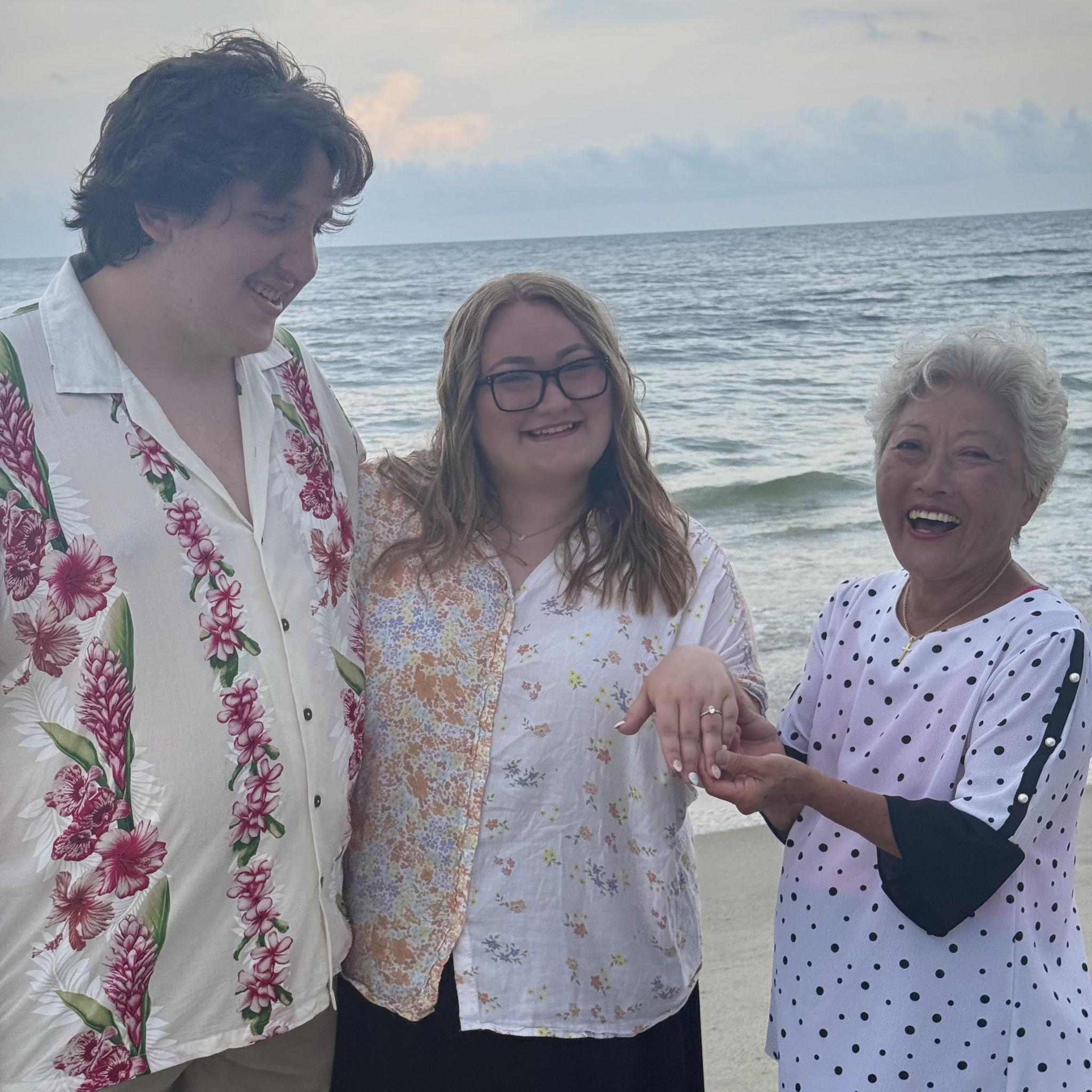 2025 | Carolina Beach, NC | Engagement ft. Halmoni