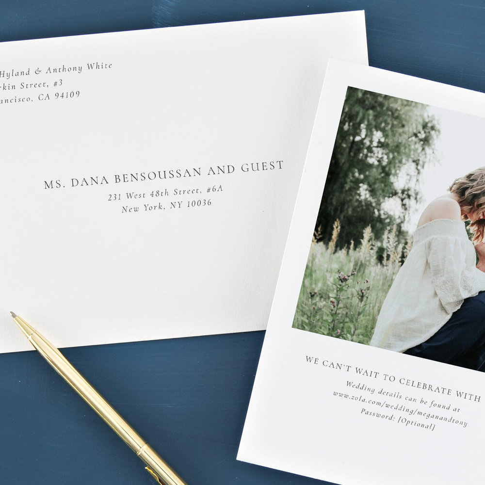 Zola Wedding Invitations - Belencito Classic