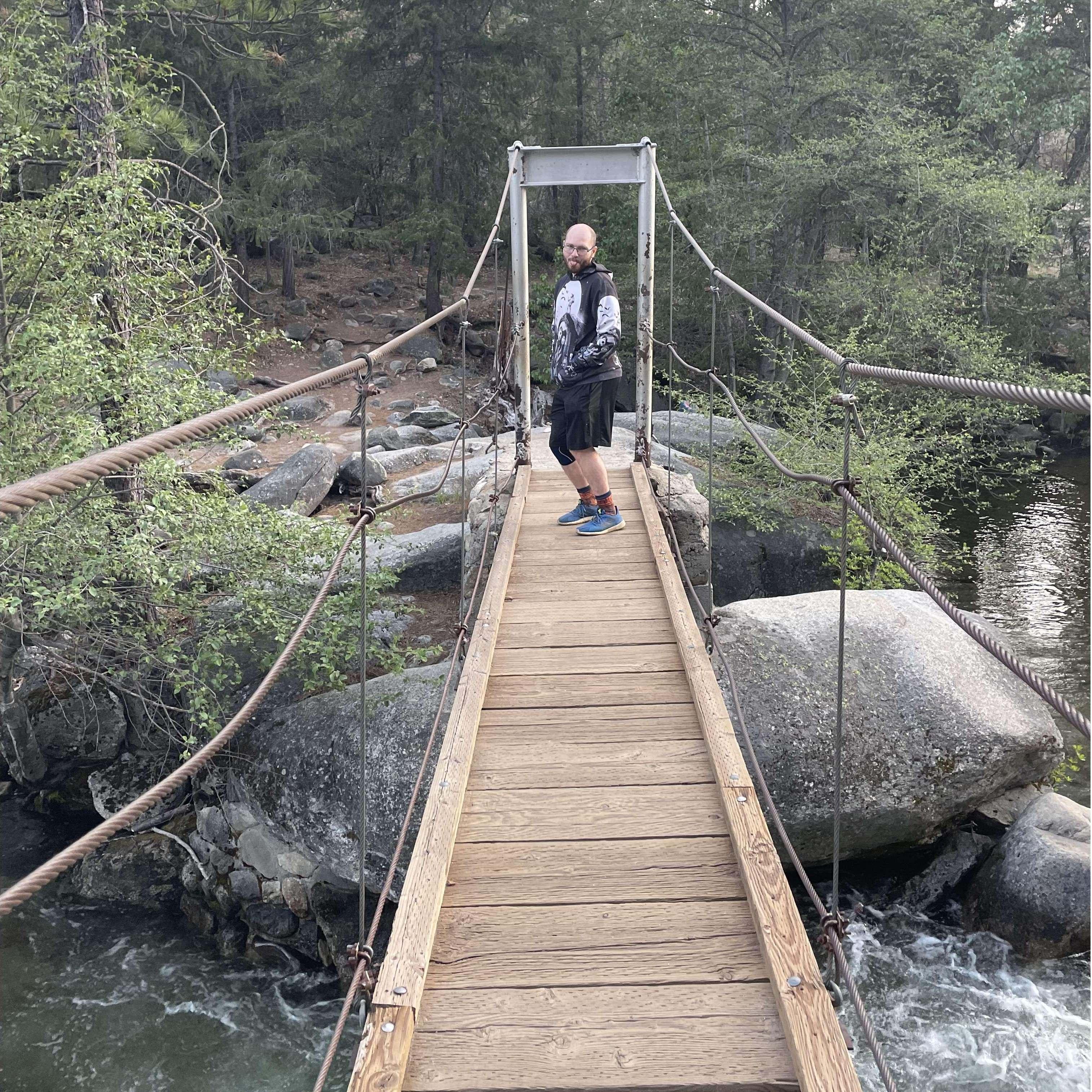 Yosemite National Park - Swinging Bridge