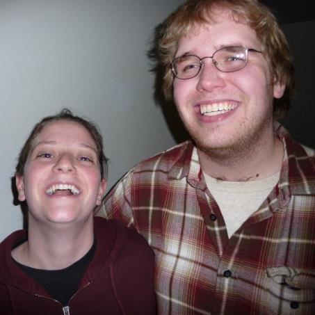 One of our first pictures together - junior year of college - Fall 2008