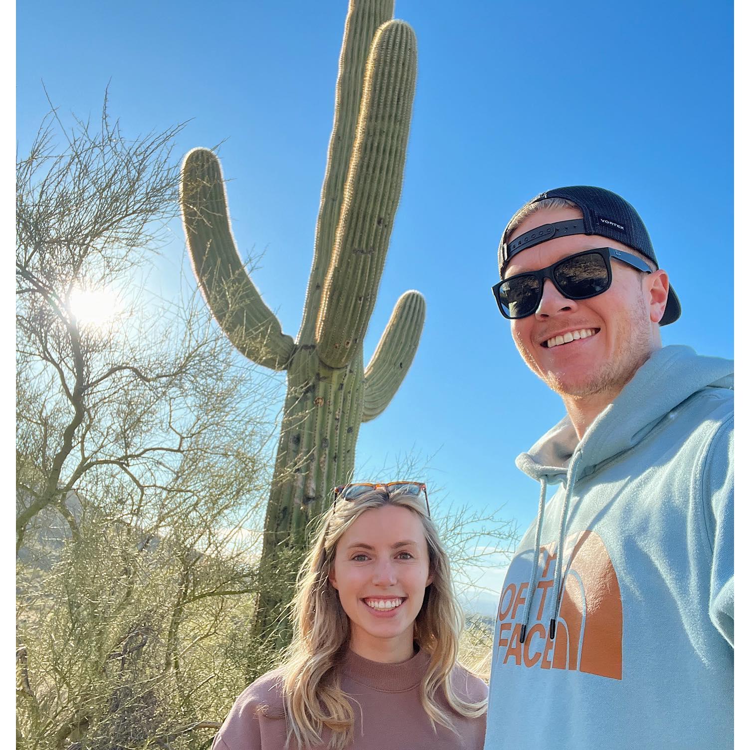 Alex's first visit to Arizona!