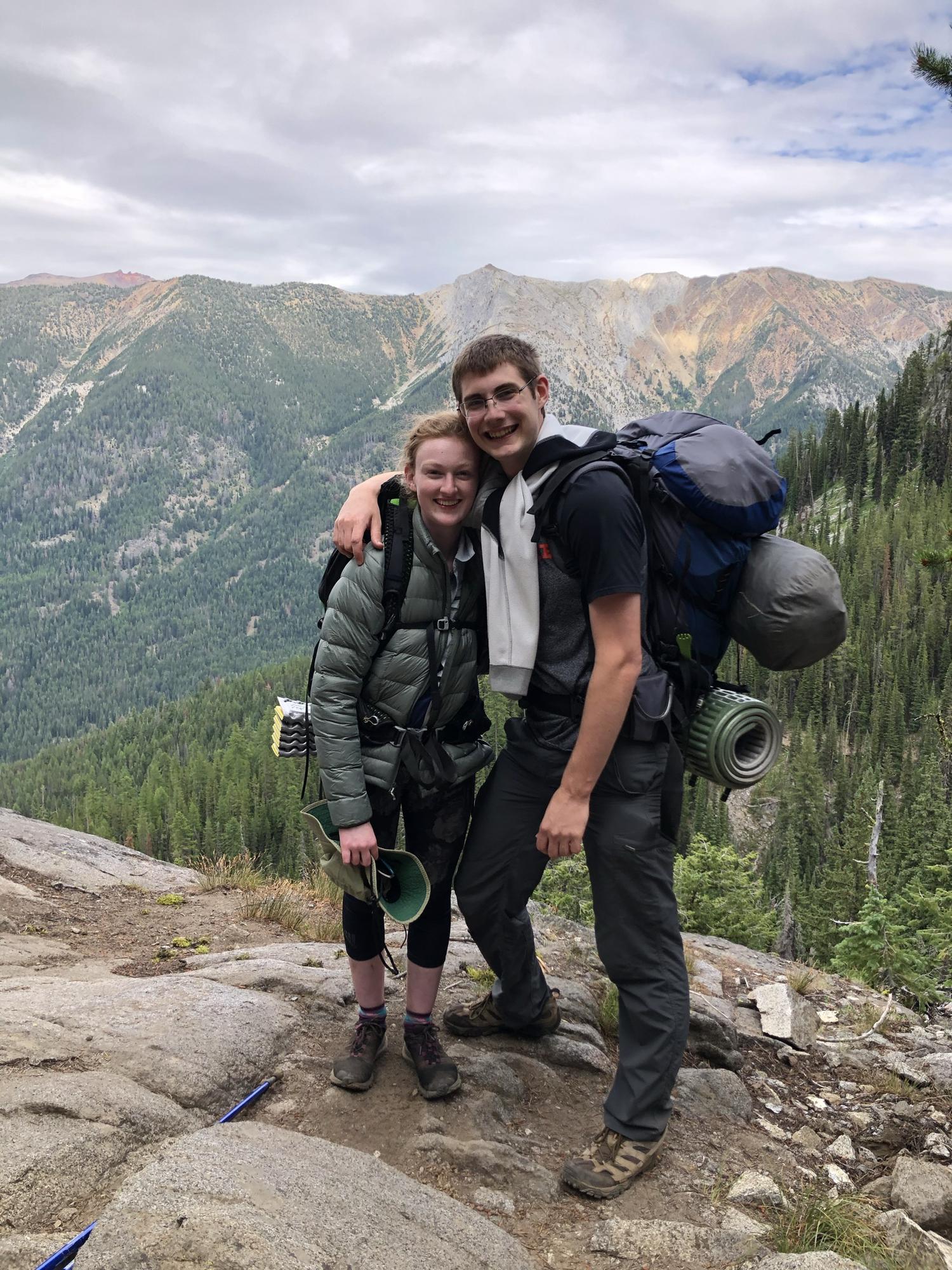 Our second backpacking trip, 2020