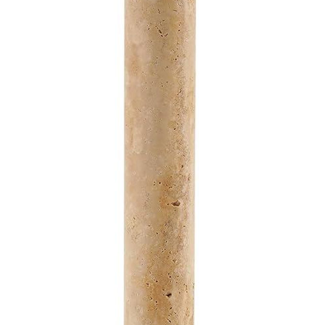 SPESHSTONES Paper Towel Holder 12.5" Inches Travertine Handmade Toilet Paper Holder Stand - Paper Towels Holder, Kitchen Towel Holder Stand, Bathroom Paper Towel Holder Stand