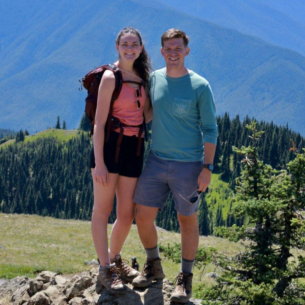 Stirling said "Let's take a picture to send to my mom". Nice trick ;)