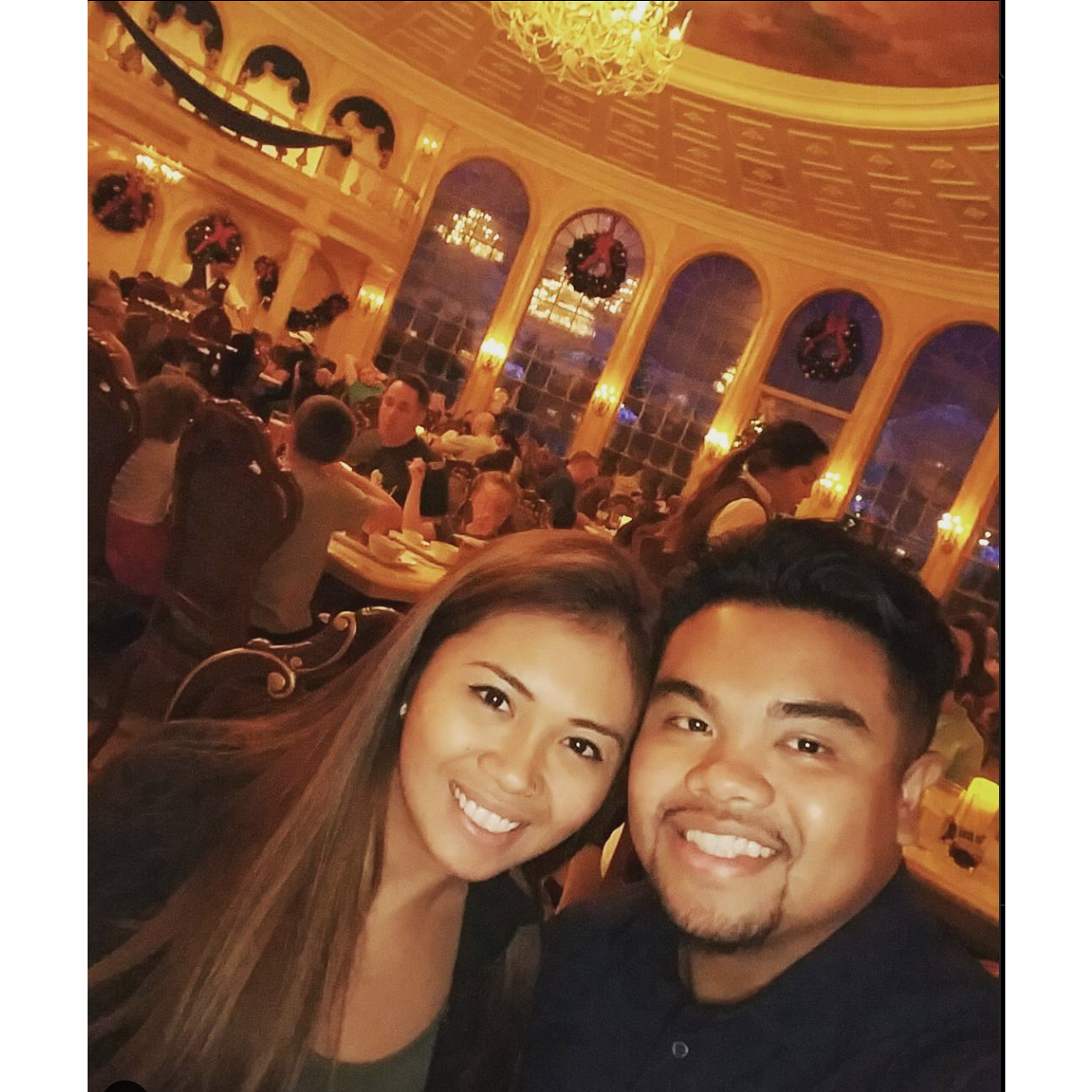 Dinner @ Beauty and the Beast Castle