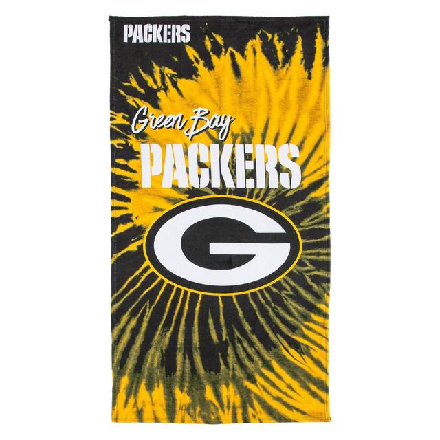 NFL Green Bay Packers Pyschedelic Beach Towel