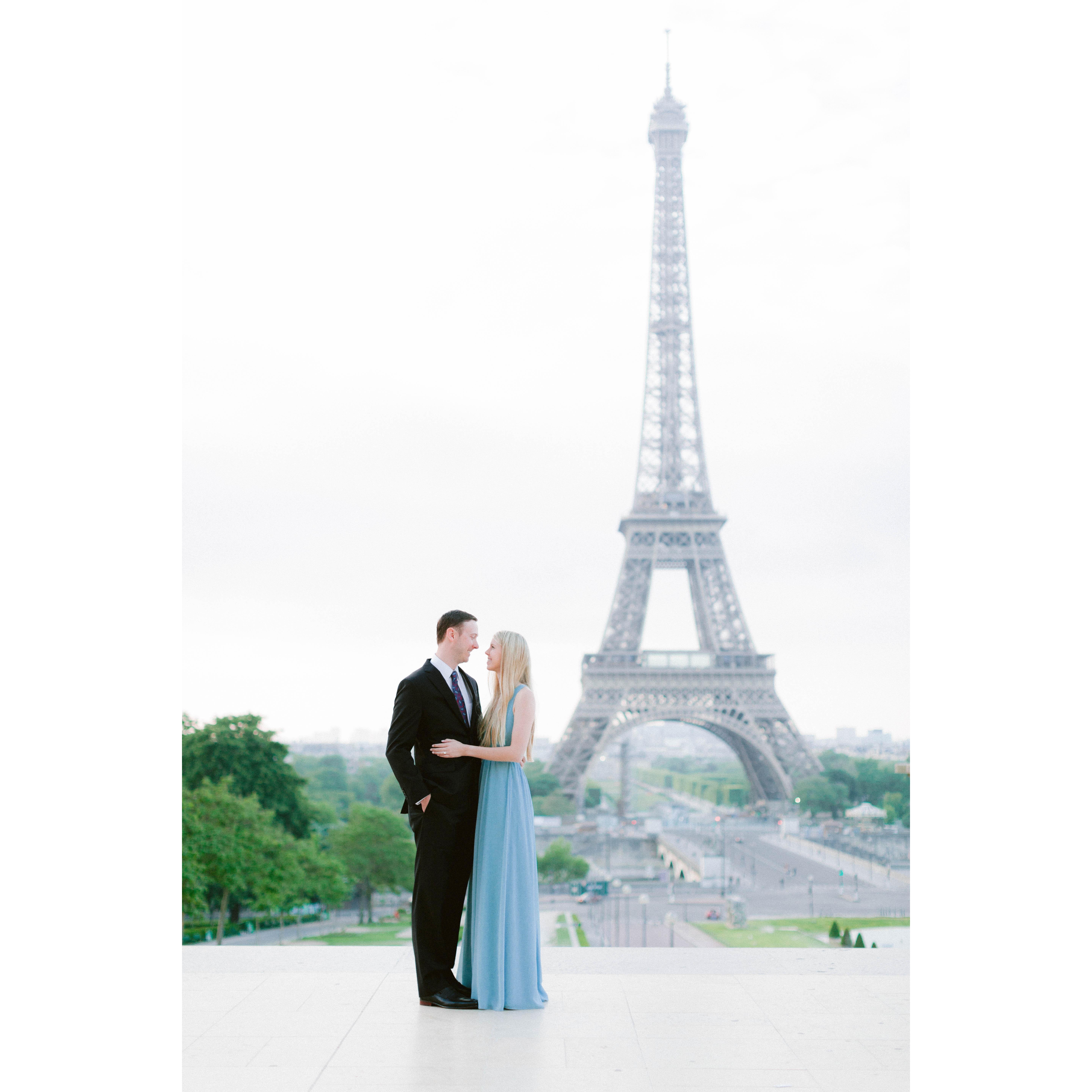 engagement pictures in Paris 5/26/2019