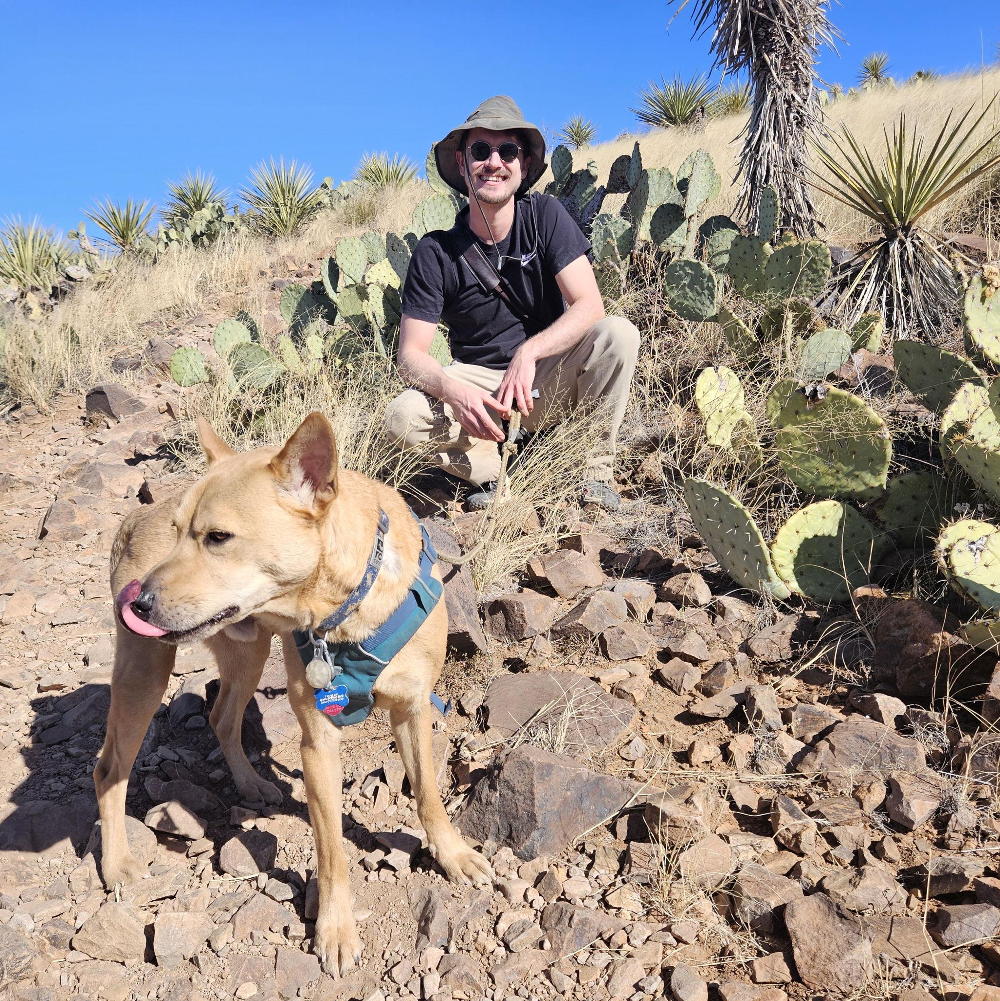 Hike behind the university in Alpine, TX.
