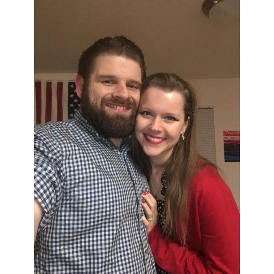 Our first Valentines Day together in 2020