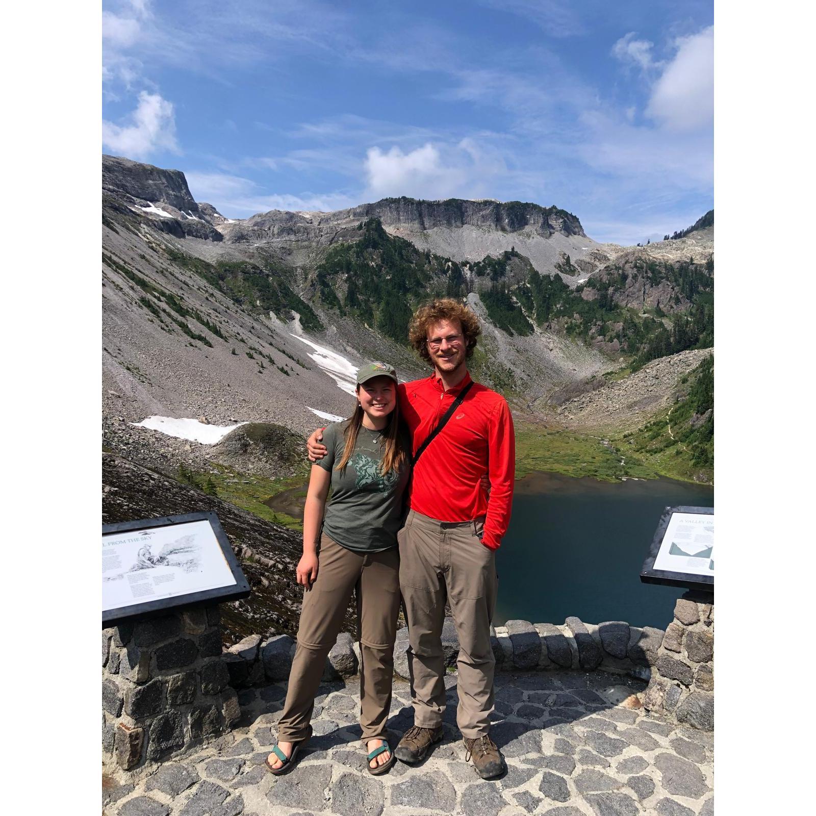 Elisha taught Ethnobotany at mt Baker, and Theo tagged along taking copious notes!