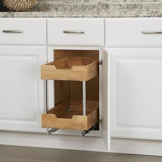 Glidez 2-Tier Sliding Cabinet Organizer