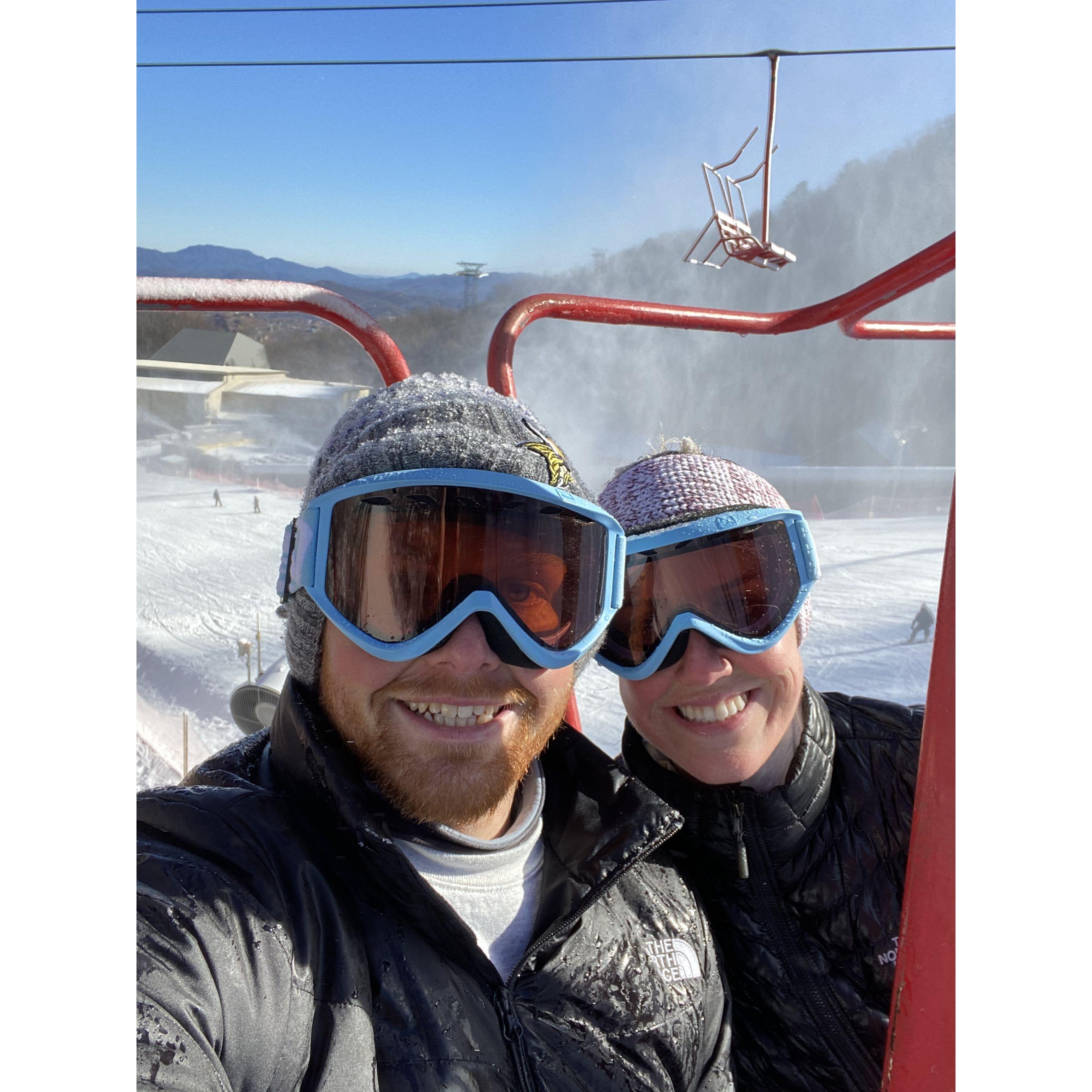 Skiing in the Smokies!