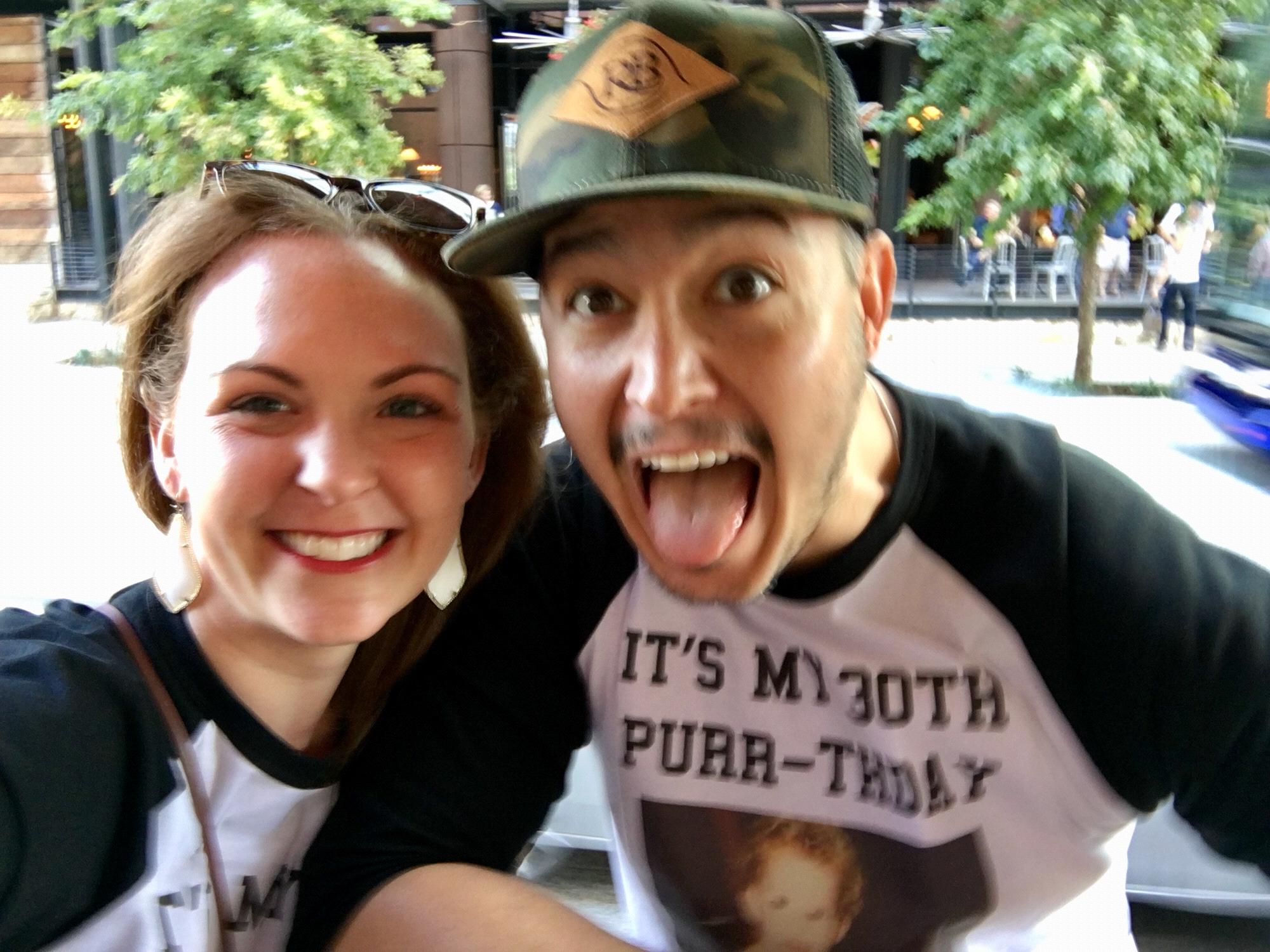 Trip to Nashville - working hard for our drinks on the Pedal Tavern!
