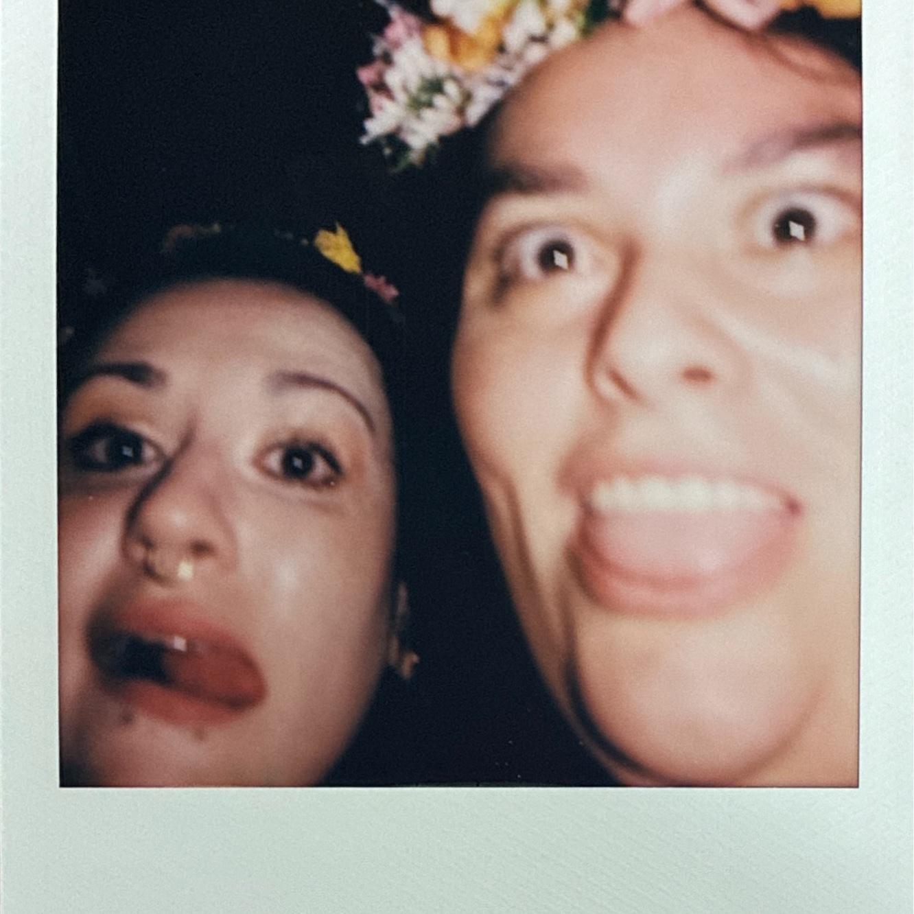 Kelsey and her maid of honor, Christina
