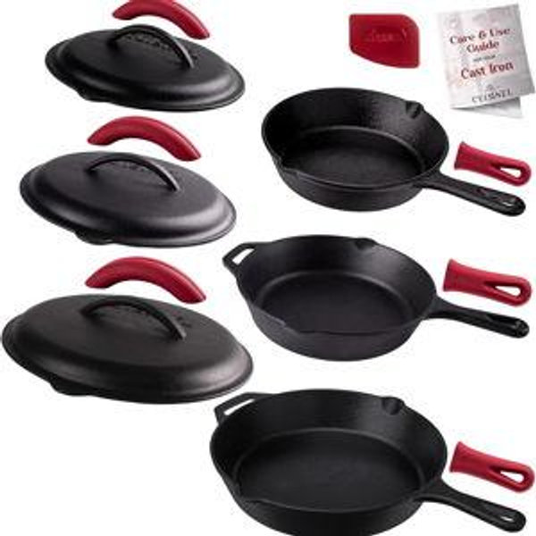 Cast Iron Skillets Set