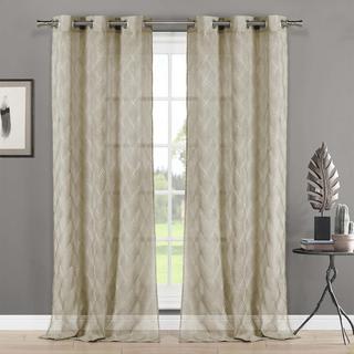 Adley Grommet Curtain Panel, Set of 2