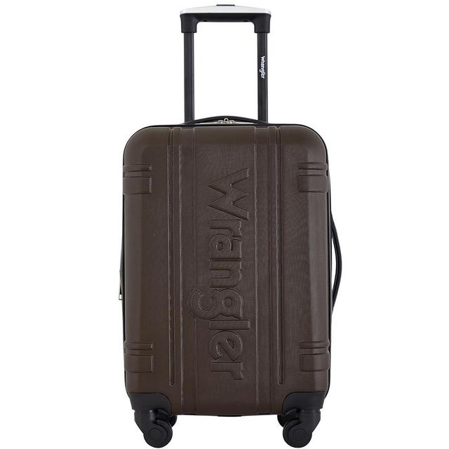 Wrangler Astral Hardside Luggage, Cedar, 20-Inch Carry-On