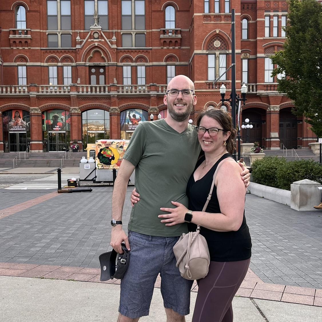 Austin's first trip to Cincinnati!